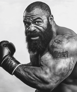 Kimbo Slice Sports Star Diamond Painting