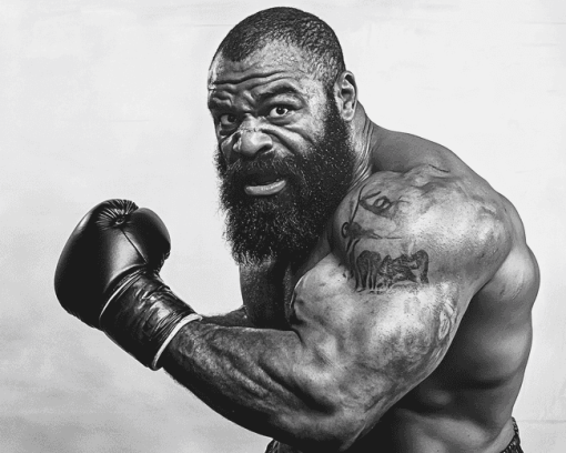 Kimbo Slice Sports Star Diamond Painting