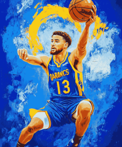 Klay Thompson Basketball Legend Diamond Painting