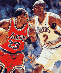 Kobe Jordan Legendary Sports Diamond Painting