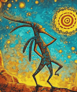 Kokopelli Musician Diamond Painting