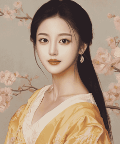 Korean Actress Lu Celebrity Diamond Painting