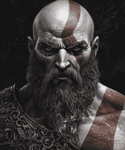 Kratos Mythology Diamond Painting