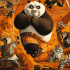 Kung Fu Panda Characters Diamond Painting