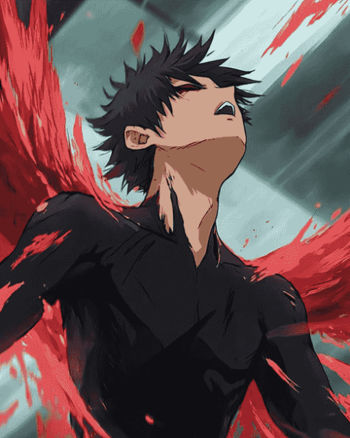 Kuroo Manga Anime Diamond Painting