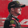 Kurt Busch Racing Legend Diamond Painting