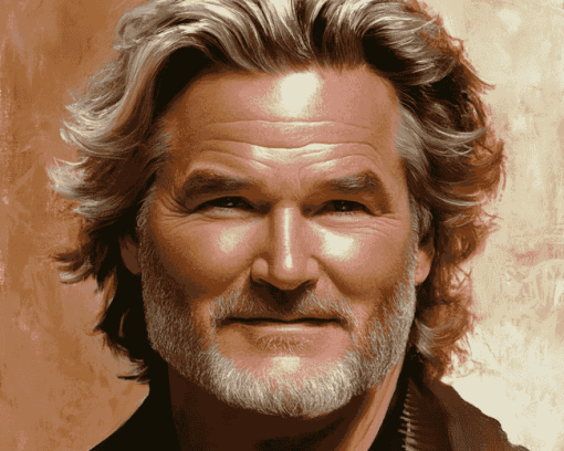 Kurt Russell Iconic Celebrity Diamond Painting