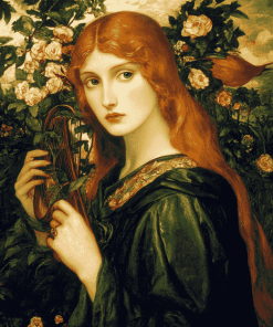 La Ghirlandata Rossetti Vintage Diamond Painting