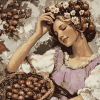 La Raccolta Delle Ciliegie Women Diamond Painting