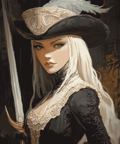 Lady Maria Fantasy Diamond Painting