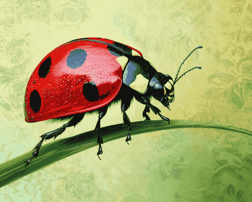 Ladybird Insect Bliss Diamond Painting