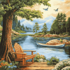 Lakeside Serenity Diamond Painting