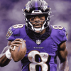 Lamar Jackson Sports Diamond Painting