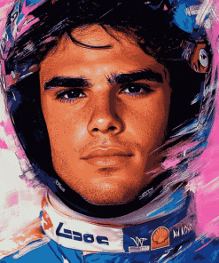 Lance Stroll Racing Legend Diamond Painting