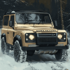 Land Rover Fancy Car Diamond Painting