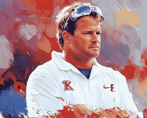 Lane Kiffin Sports Icon Diamond Painting