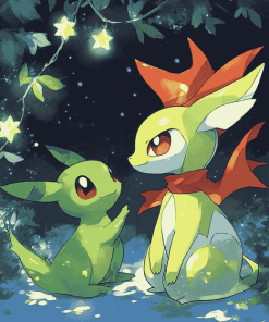 Larvitar Chimecho Pokemon Diamond Painting