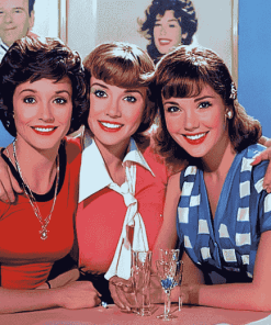 Laverne And Shirley TV Series Diamond Painting