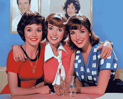 Laverne And Shirley TV Series Diamond Painting