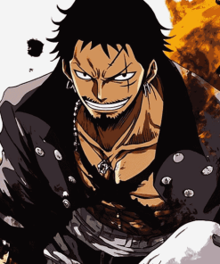 Law One Piece Anime Diamond Painting