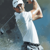 Legendary Rory McIlroy Golf Diamond Painting