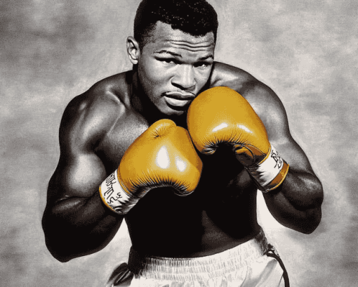 Legendary Sugar Ray Robinson Diamond Painting