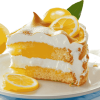 Lemon Meringue Cake Delight Diamond Painting