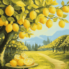 Lemon Tree Paradise Diamond Painting