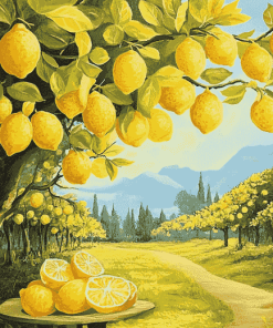 Lemon Tree Paradise Diamond Painting