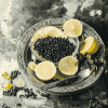 Lemon and Caviar Delight Diamond Painting