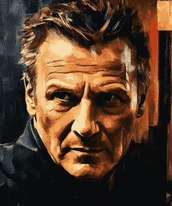 Liam Neeson Celebrity Icon Diamond Painting