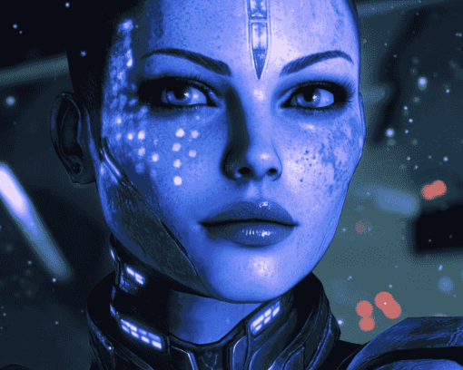 Liara Tsoni Mass Effect Diamond Painting