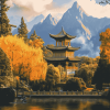 Lijiang Mountain Scenery Diamond Painting