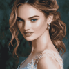 Lily James Celebrity Diamond Painting