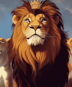 Lion Majesty Diamond Painting