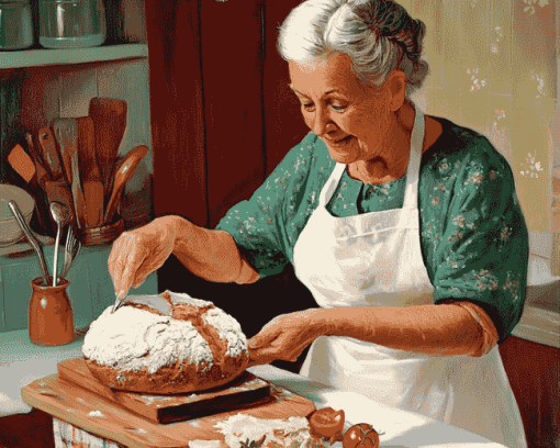 List of Vintage Baking Diamond Painting