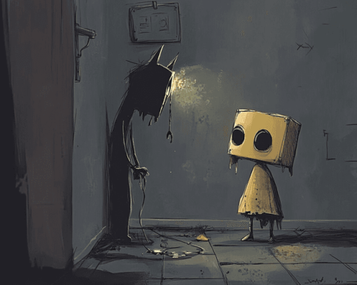 Little Nightmares Animation Diamond Painting