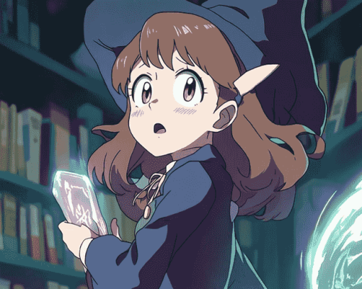 Little Witch Academia Anime Diamond Painting