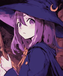 Little Witch Academia Anime Diamond Painting