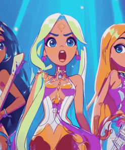 Lolirock Girls Animation Diamond Painting