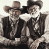 Lonesome Dove Characters Diamond Painting