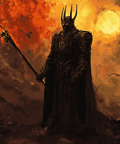 Lord Of The Rings Sauron Diamond Painting