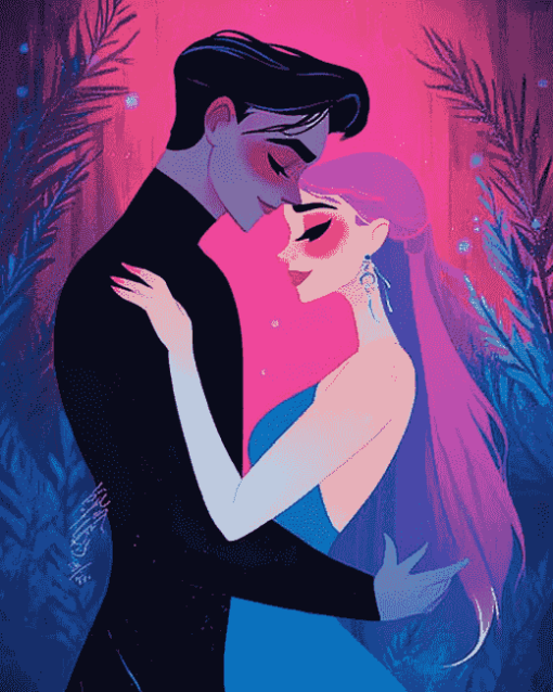 Lore Olympus Lovers Diamond Painting