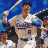 Los Angeles Dodgers Baseball Diamond Painting