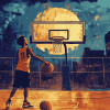 Love and Basketball Anime Diamond Painting