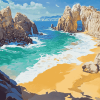 Lovers Beach Seaside Diamond Painting