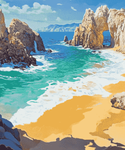 Lovers Beach Seaside Diamond Painting