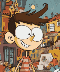 Luan Loud Cartoon Series Diamond Painting