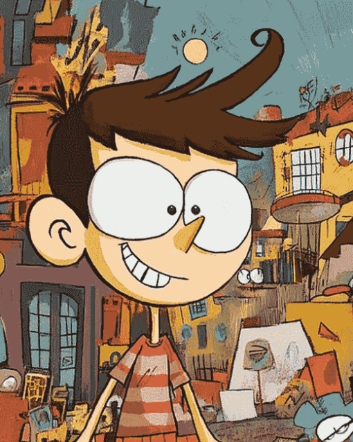 Luan Loud Cartoon Series Diamond Painting