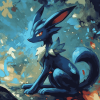 Lucario Anime Icon Diamond Painting